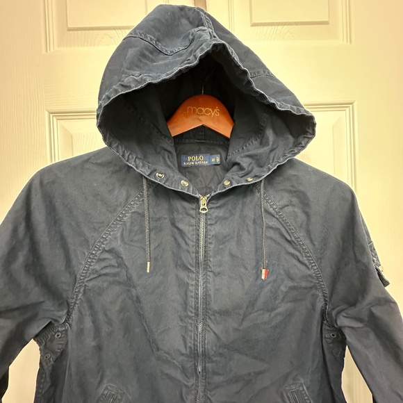 Polo Ralph Lauren Women’s Navy Blue Coat – Size M - Picture 2 of 8